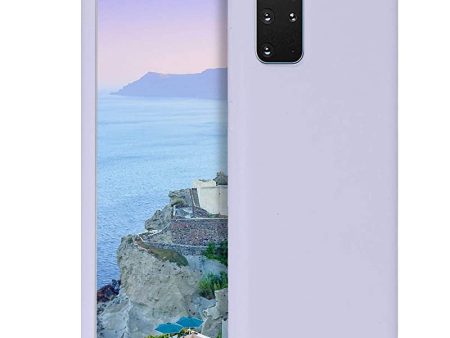 Kwmobile Carcasa Compatible con Samsung Galaxy S20 Plus - Funda de Silicona para móvil - Cover Trasero en Lavanda Pastel Embalaje Deteriorado Online