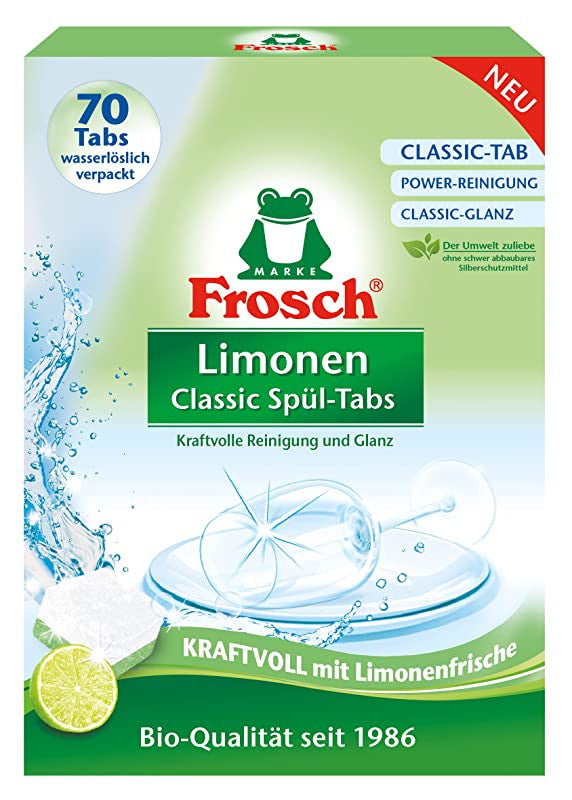 Frosch - Lime Classic Dishwasher Tablets - 70 tabs Cheap