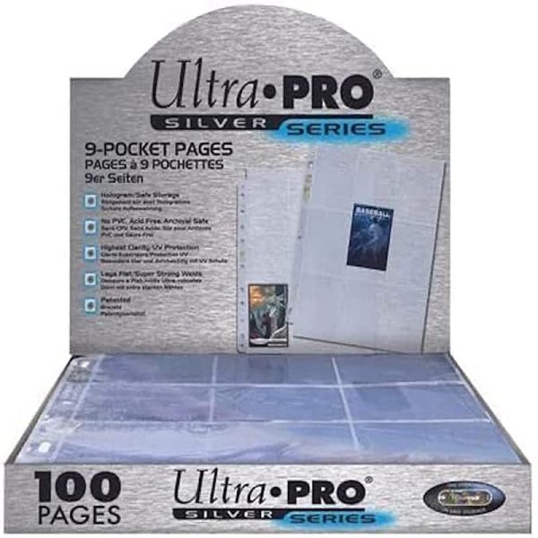 Ultra Pro-E-81442-E - 1 pack de hojas transparentes para álbum de cartas (UPR81442) Embalaje Deteriorado For Cheap